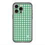 スリムプロテクションプレミアムケース with MagSafe［ Checkered Green - ギンガムチェック グリーン ］