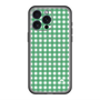 スリムプロテクションプレミアムケース with MagSafe［ Checkered Green - ギンガムチェック グリーン ］