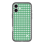 スリムプロテクションプレミアムケース with MagSafe［ Checkered Green - ギンガムチェック グリーン ］