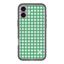スリムプロテクションプレミアムケース with MagSafe［ Checkered Green - ギンガムチェック グリーン ］