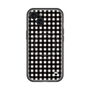 スリムプロテクションプレミアムケース with MagSafe［ Checkered Purple - ギンガムチェック ブラック ］