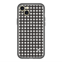 スリムプロテクションプレミアムケース with MagSafe［ Checkered Purple - ギンガムチェック ブラック ］