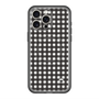 スリムプロテクションプレミアムケース with MagSafe［ Checkered Purple - ギンガムチェック ブラック ］