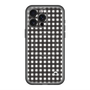 スリムプロテクションプレミアムケース with MagSafe［ Checkered Purple - ギンガムチェック ブラック ］