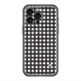 スリムプロテクションプレミアムケース with MagSafe［ Checkered Purple - ギンガムチェック ブラック ］