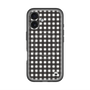 スリムプロテクションプレミアムケース with MagSafe［ Checkered Purple - ギンガムチェック ブラック ］