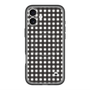 スリムプロテクションプレミアムケース with MagSafe［ Checkered Purple - ギンガムチェック ブラック ］
