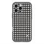 スリムプロテクションプレミアムケース with MagSafe［ Checkered Purple - ギンガムチェック ブラック ］