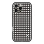 スリムプロテクションプレミアムケース with MagSafe［ Checkered Purple - ギンガムチェック ブラック ］