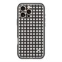 スリムプロテクションプレミアムケース with MagSafe［ Checkered Purple - ギンガムチェック ブラック ］