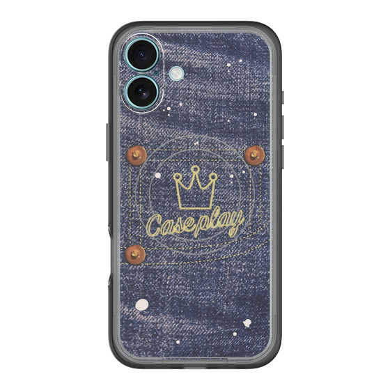 スリムプロテクションプレミアムケース with MagSafe［ Denim Used Jeans - デニム・ユーズド・ジーンズ ］