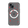 スリムプロテクションプレミアムケース with MagSafe［ Dippin dots Red - ディッピンドッツ レッド ］