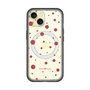 スリムプロテクションプレミアムケース with MagSafe［ Dippin dots Red - ディッピンドッツ レッド ］