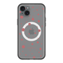 スリムプロテクションプレミアムケース with MagSafe［ Dippin dots Red - ディッピンドッツ レッド ］