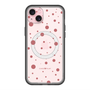 スリムプロテクションプレミアムケース with MagSafe［ Dippin dots Red - ディッピンドッツ レッド ］