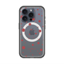 スリムプロテクションプレミアムケース with MagSafe［ Dippin dots Red - ディッピンドッツ レッド ］