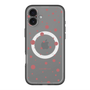 スリムプロテクションプレミアムケース with MagSafe［ Dippin dots Red - ディッピンドッツ レッド ］