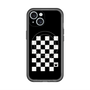 スリムプロテクションプレミアムケース with MagSafe［ Racing checkered flag - レーシングチェッカーフラッグ ］