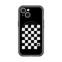 スリムプロテクションプレミアムケース with MagSafe［ Racing checkered flag - レーシングチェッカーフラッグ ］