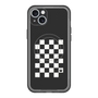 スリムプロテクションプレミアムケース with MagSafe［ Racing checkered flag - レーシングチェッカーフラッグ ］