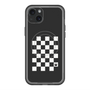 スリムプロテクションプレミアムケース with MagSafe［ Racing checkered flag - レーシングチェッカーフラッグ ］