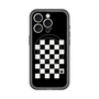 スリムプロテクションプレミアムケース with MagSafe［ Racing checkered flag - レーシングチェッカーフラッグ ］