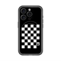 スリムプロテクションプレミアムケース with MagSafe［ Racing checkered flag - レーシングチェッカーフラッグ ］