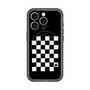 スリムプロテクションプレミアムケース with MagSafe［ Racing checkered flag - レーシングチェッカーフラッグ ］