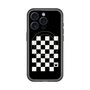 スリムプロテクションプレミアムケース with MagSafe［ Racing checkered flag - レーシングチェッカーフラッグ ］