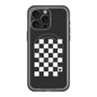 スリムプロテクションプレミアムケース with MagSafe［ Racing checkered flag - レーシングチェッカーフラッグ ］