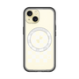 スリムプロテクションプレミアムケース with MagSafe［ Racing checkered flag White - レーシングチェッカーフラッグ ホワイト ］