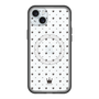 スリムプロテクションプレミアムケース with MagSafe［ CASEPLAY Crown dots Black - ケースプレイ・クラウン・ドッツ ブラック ］