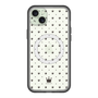 スリムプロテクションプレミアムケース with MagSafe［ CASEPLAY Crown dots Black - ケースプレイ・クラウン・ドッツ ブラック ］