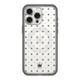 スリムプロテクションプレミアムケース with MagSafe［ CASEPLAY Crown dots Black - ケースプレイ・クラウン・ドッツ ブラック ］