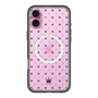 スリムプロテクションプレミアムケース with MagSafe［ CASEPLAY Crown dots Black - ケースプレイ・クラウン・ドッツ ブラック ］