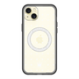 スリムプロテクションプレミアムケース with MagSafe［ CASEPLAY Crown dots White - ケースプレイ・クラウン・ドッツ ホワイト ］