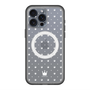 スリムプロテクションプレミアムケース with MagSafe［ CASEPLAY Crown dots White - ケースプレイ・クラウン・ドッツ ホワイト ］