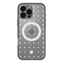 スリムプロテクションプレミアムケース with MagSafe［ CASEPLAY Crown dots White - ケースプレイ・クラウン・ドッツ ホワイト ］