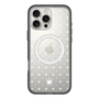 スリムプロテクションプレミアムケース with MagSafe［ CASEPLAY Crown dots White - ケースプレイ・クラウン・ドッツ ホワイト ］