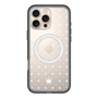 スリムプロテクションプレミアムケース with MagSafe［ CASEPLAY Crown dots White - ケースプレイ・クラウン・ドッツ ホワイト ］