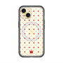 スリムプロテクションプレミアムケース with MagSafe［ CASEPLAY Crown dots Red - ケースプレイ・クラウン・ドッツ レッド ］