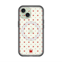 スリムプロテクションプレミアムケース with MagSafe［ CASEPLAY Crown dots Red - ケースプレイ・クラウン・ドッツ レッド ］