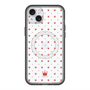 スリムプロテクションプレミアムケース with MagSafe［ CASEPLAY Crown dots Red - ケースプレイ・クラウン・ドッツ レッド ］
