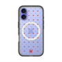 スリムプロテクションプレミアムケース with MagSafe［ CASEPLAY Crown dots Red - ケースプレイ・クラウン・ドッツ レッド ］