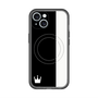 スリムプロテクションプレミアムケース with MagSafe［ CASEPLAY Bi-Colors Black & White - ケースプレイ・バイカラー ブラック＆ホワイト ］
