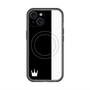 スリムプロテクションプレミアムケース with MagSafe［ CASEPLAY Bi-Colors Black & White - ケースプレイ・バイカラー ブラック＆ホワイト ］