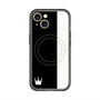 スリムプロテクションプレミアムケース with MagSafe［ CASEPLAY Bi-Colors Black & White - ケースプレイ・バイカラー ブラック＆ホワイト ］