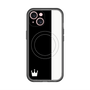 スリムプロテクションプレミアムケース with MagSafe［ CASEPLAY Bi-Colors Black & White - ケースプレイ・バイカラー ブラック＆ホワイト ］