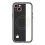スリムプロテクションプレミアムケース with MagSafe［ CASEPLAY Bi-Colors Black & White - ケースプレイ・バイカラー ブラック＆ホワイト ］