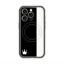 スリムプロテクションプレミアムケース with MagSafe［ CASEPLAY Bi-Colors Black & White - ケースプレイ・バイカラー ブラック＆ホワイト ］